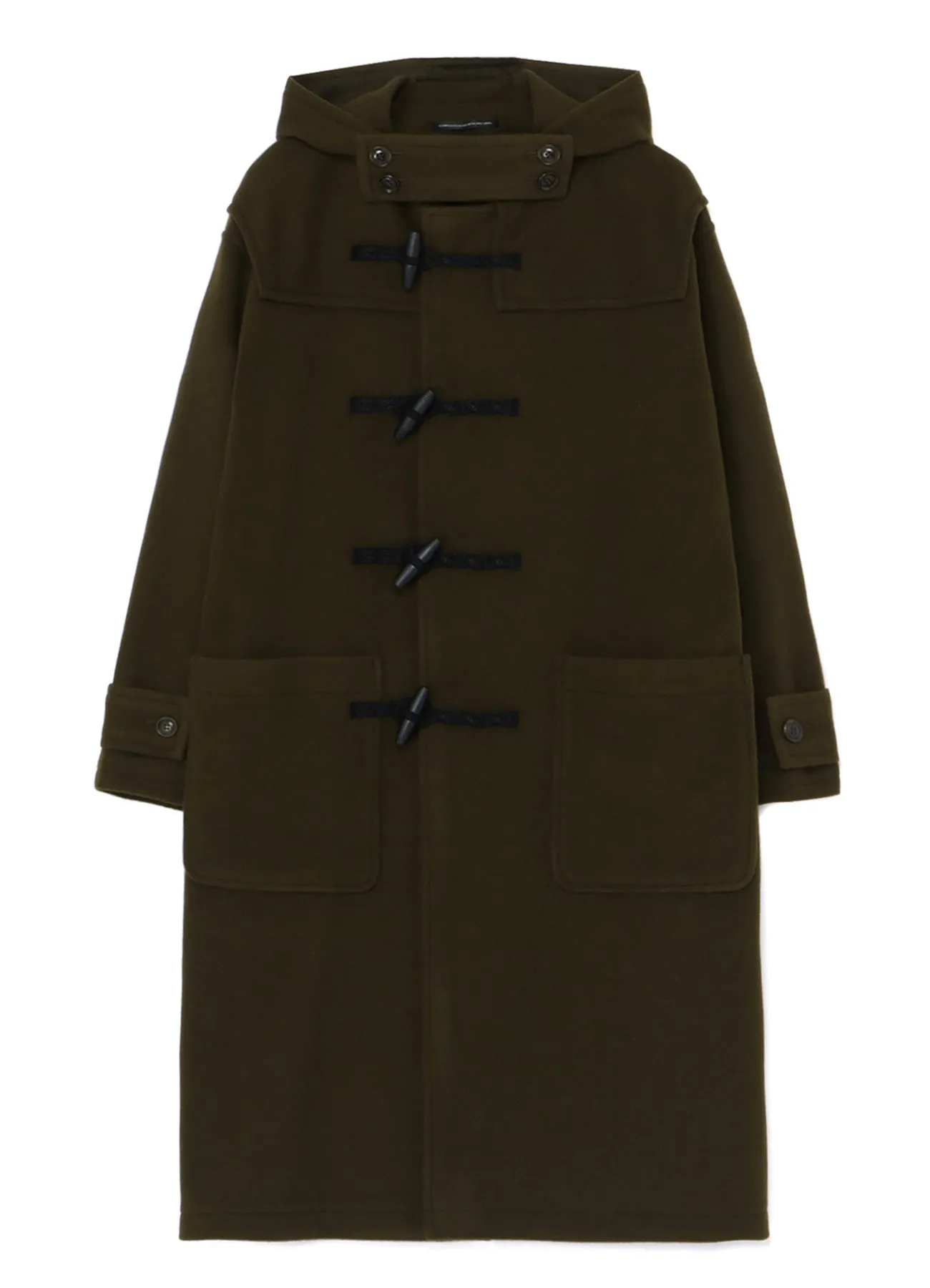 WOOL MOSSER DUFFLE COAT