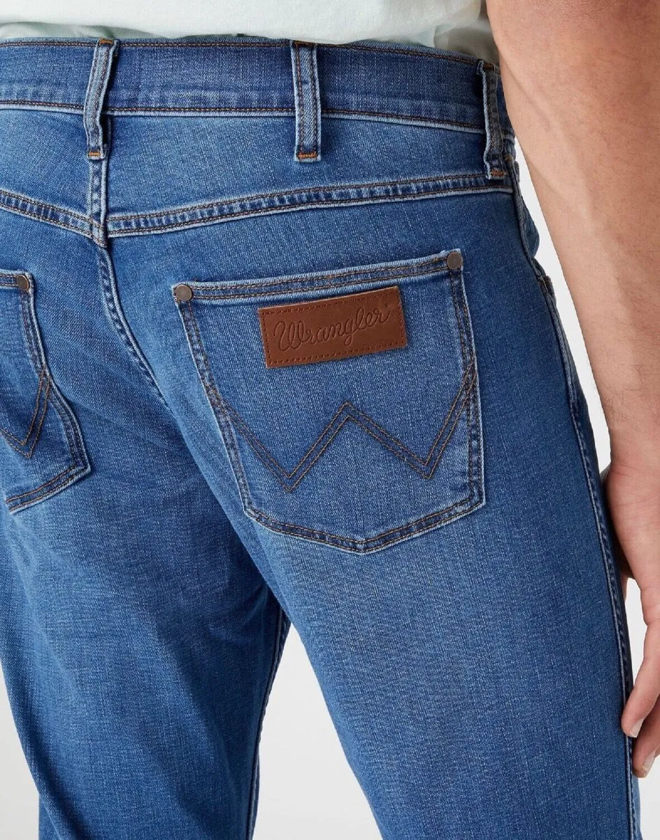 Wrangler Greensboro Straight Denim Jeans Softwear