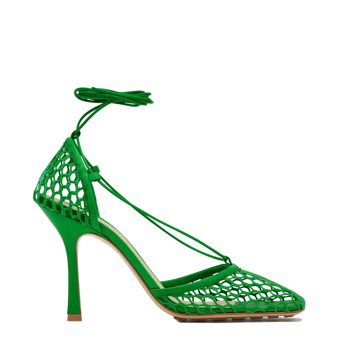 Grass Mesh Sandals - Wrap Style