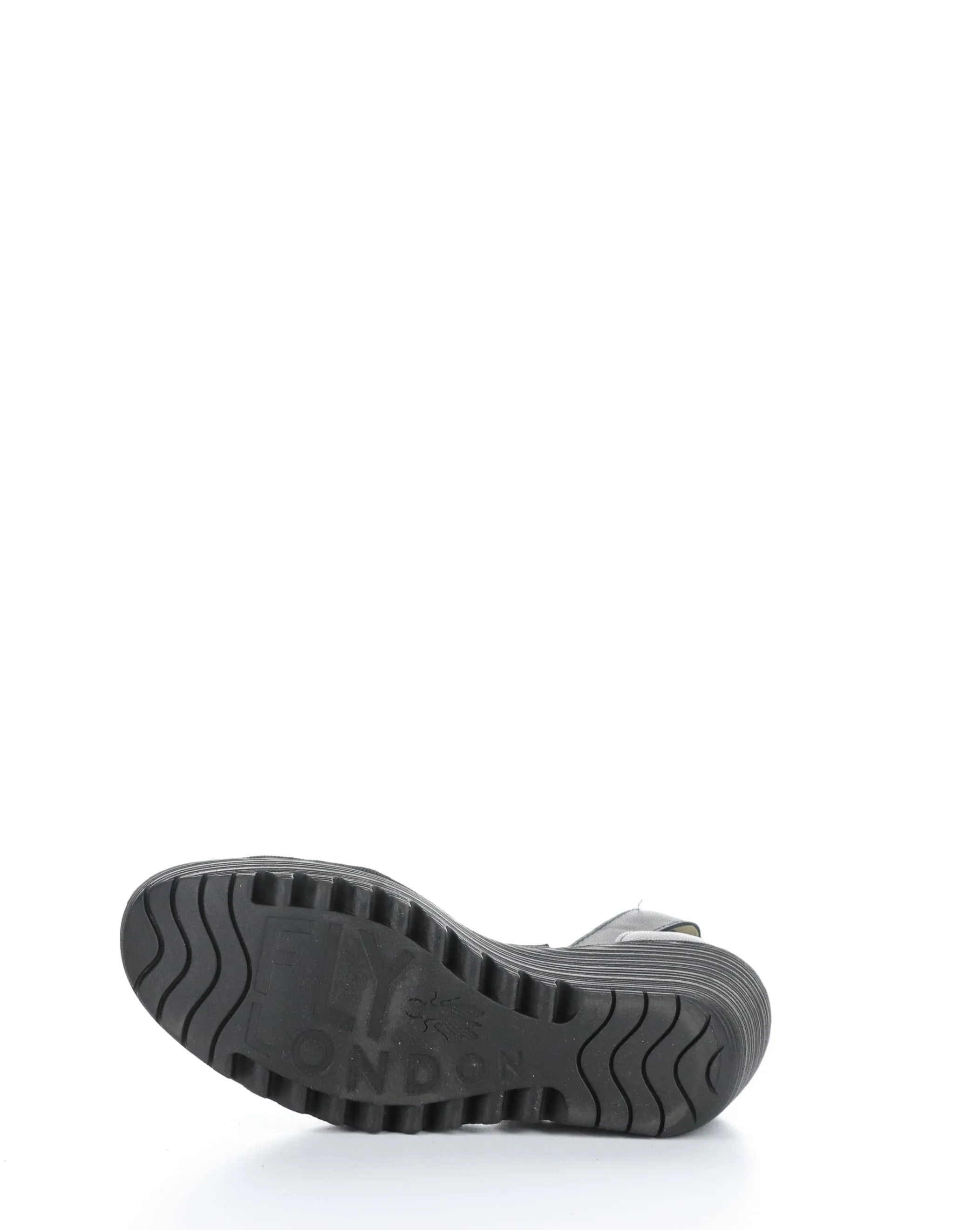 YARU471FLY Women's Black Velcro Sandals