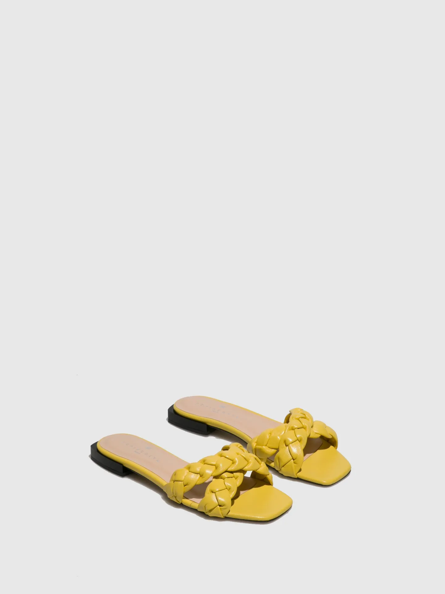 Yellow Flat Sandals